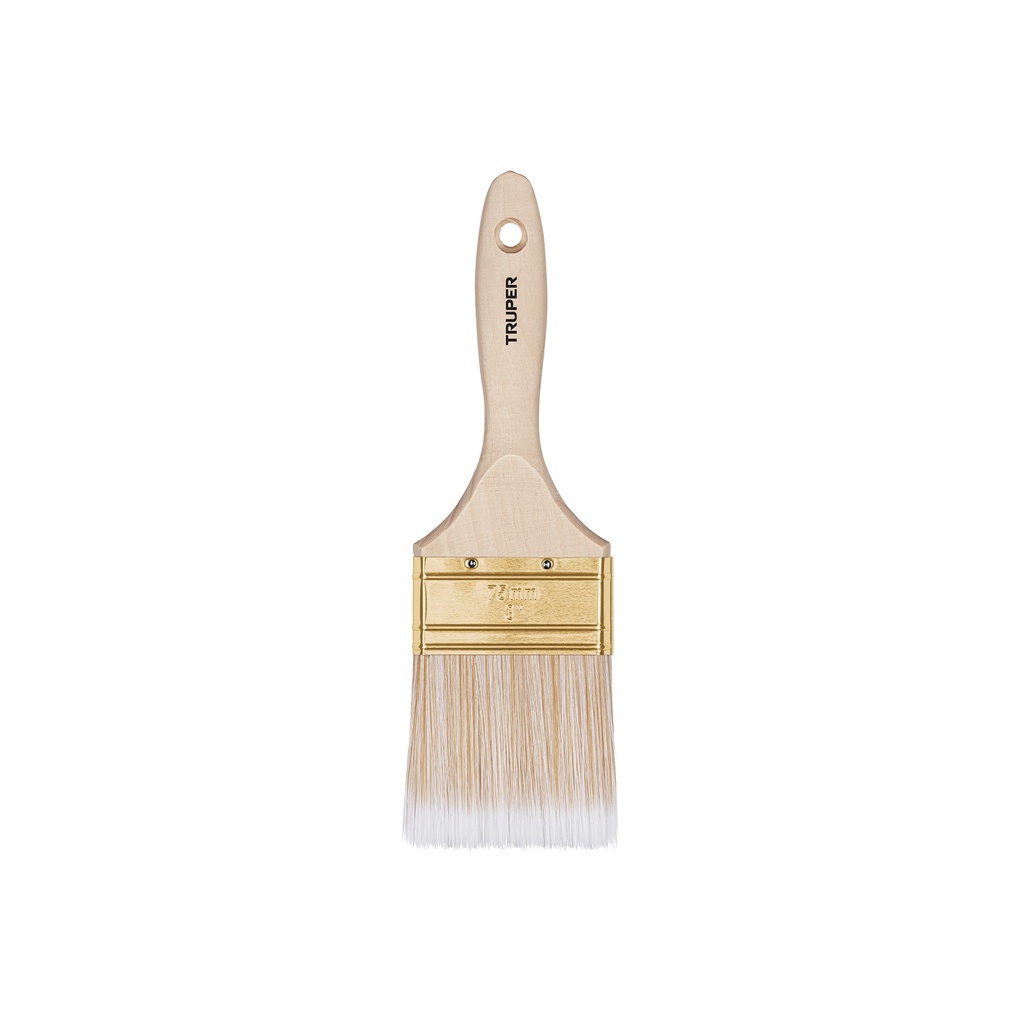 BROCHA MGO MADERA CORTE RECTO BRT-3S TRUPER #30995