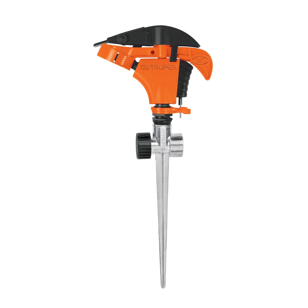 Aspersor plástico dos vías, estaca de 11", Truper #10339#ASP-P11X