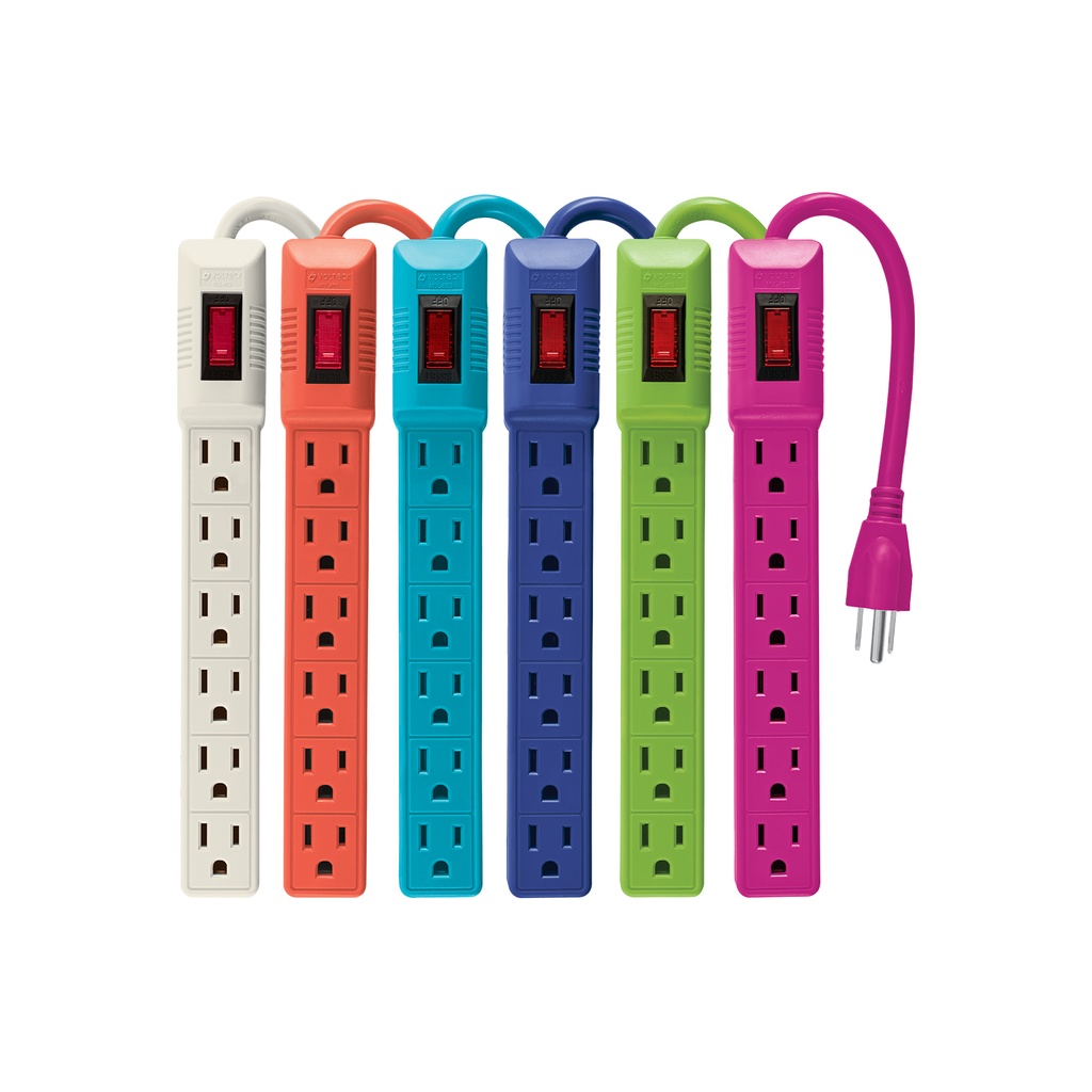 REGLETA 6T COLORES GRANEL MUL-6EG VOLTECK-TRUPER 46021 #31019