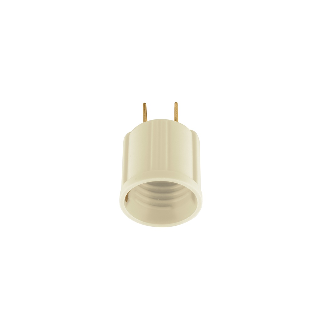 SOCKET C/PATILLAS MARFIL POBA-20 VOLTECH-TRUPER #11657