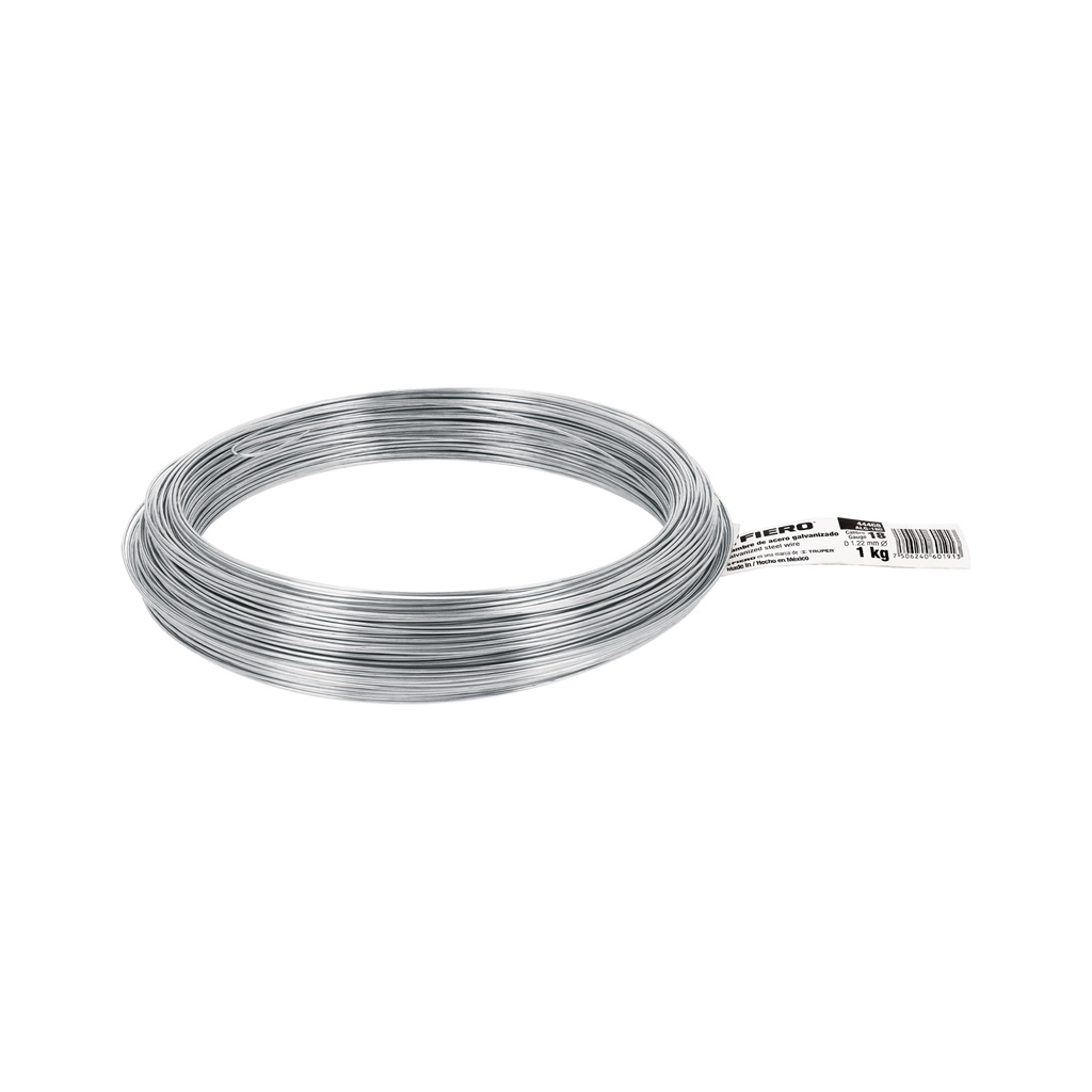 ALAMBRE GALVANIZADO #18XKG ALG-180 FIERO-TRUPER  #25042