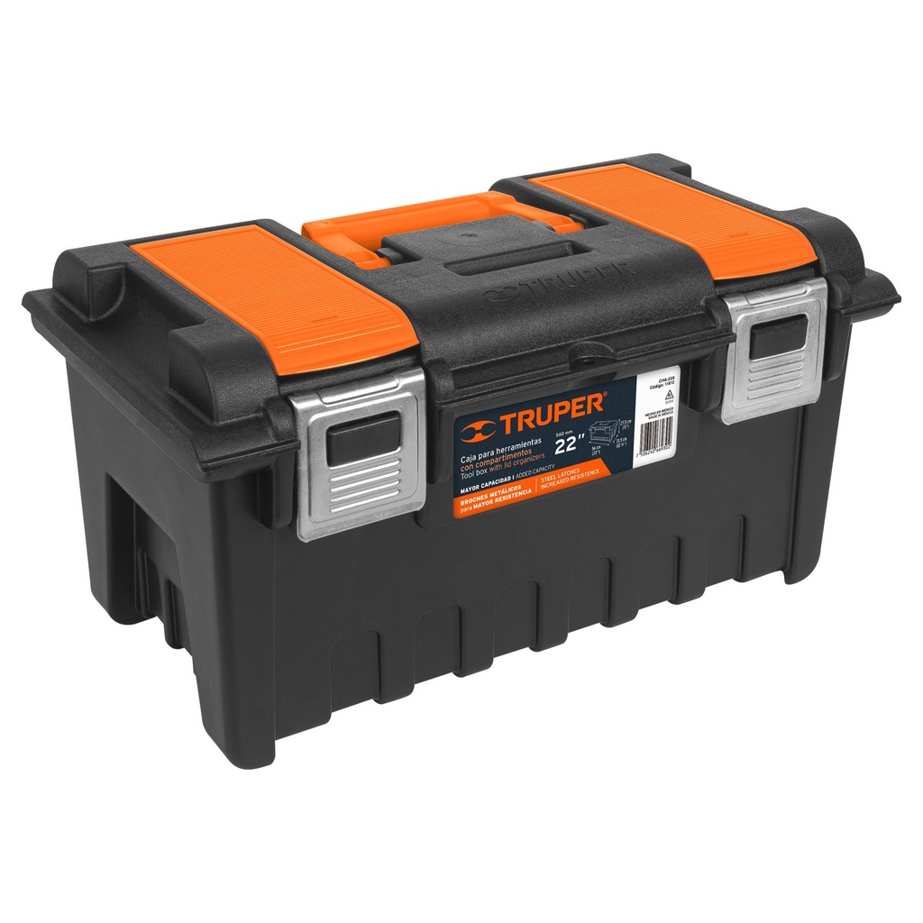 CAJA P/HTA BROCHE METAL 22 CHA-22S TRUPER #40290