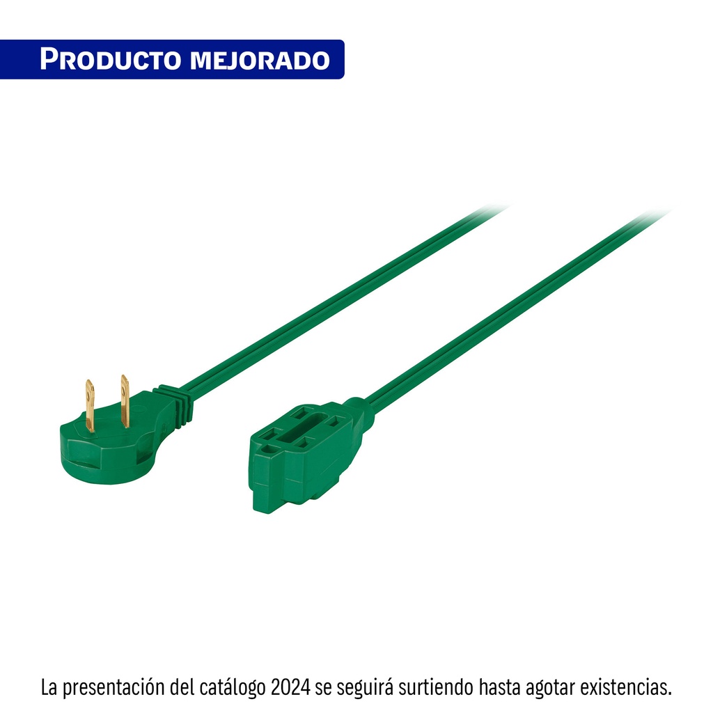 EXTENSION ELECT VERDE ED-8V VOLTECH-TRUPER #1277