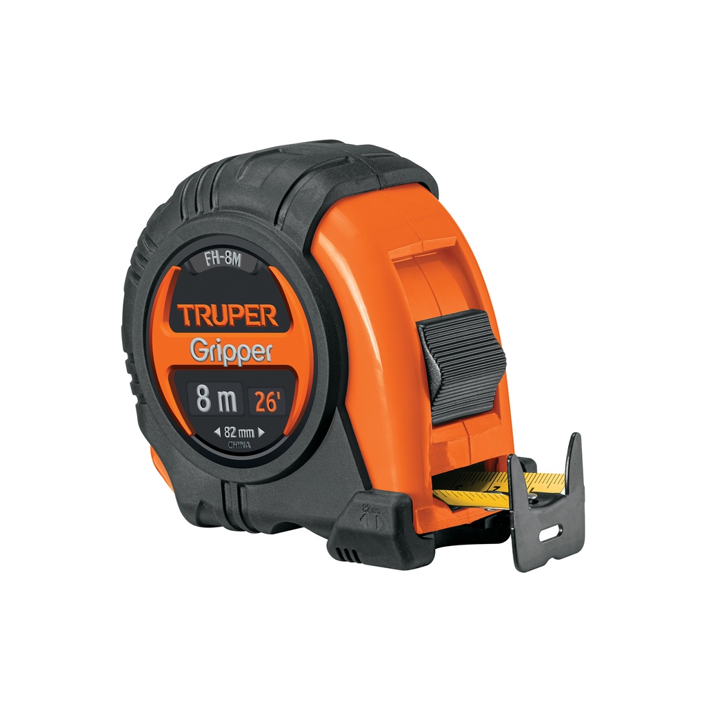 CINTA METRICA CONTRA IMPACTO 8mts FH-8M TRUPER #9793