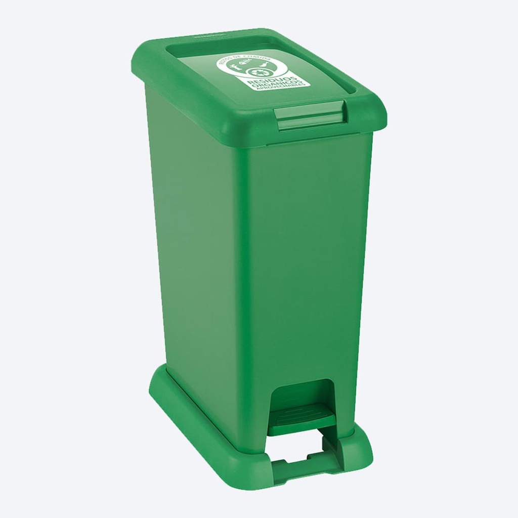 Basurero para reciclaje 35L verde 12188-XP Rimax