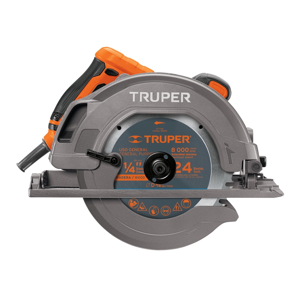 SIERRA PATIN ELECT 71/4 1750W SICI-7-1/4A3 TRUPER #37143