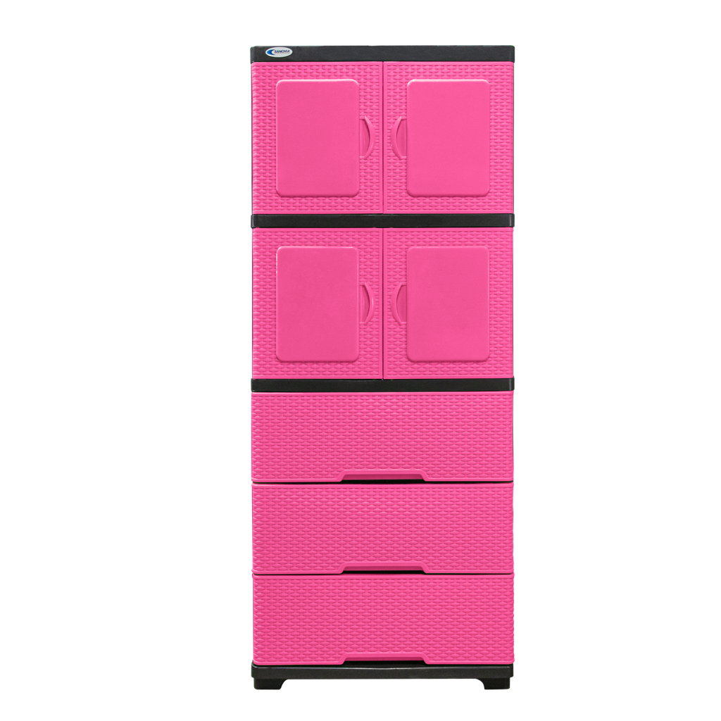 Coloso Ratan_3G_4P Rosado Con_Espejo ‐ #PT10104213030