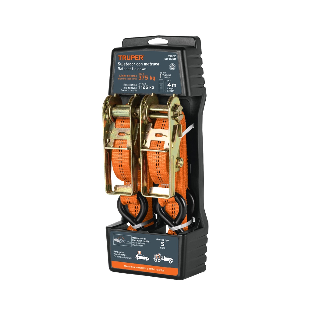 LINGA C/RATCH TRUPER 4MTS #SU-1125R S-205