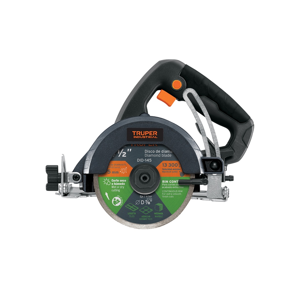 CORTADORA AZULEJO 1500W 4-1/2" CAZE-4-1/2N TRUPER 51134