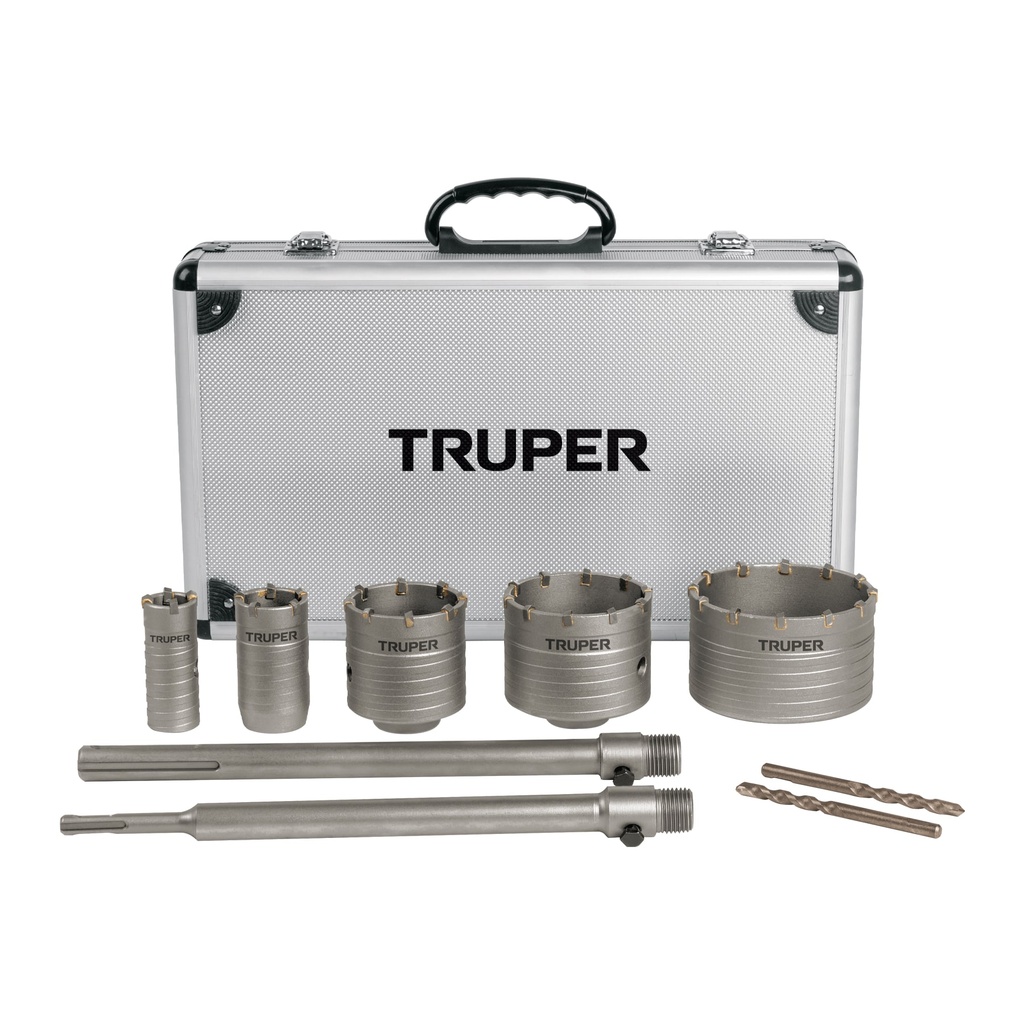 JGO.BROCASIERRAS P/CONCRETO 9 PIEZ JBS-9C TRUPER 50201