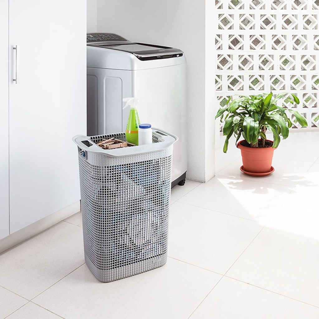 Cesta ropa Linum gris hielo 11785-XP Rimax (24) #5004013