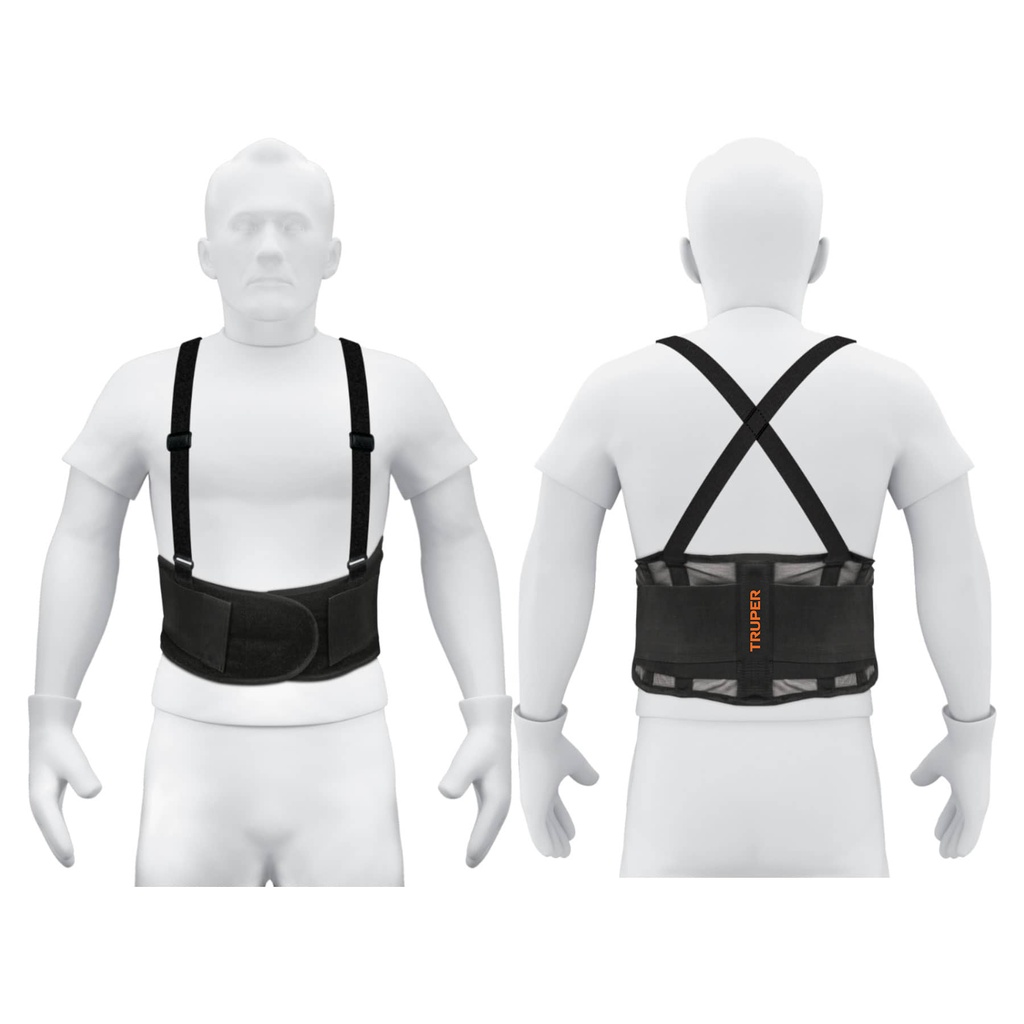 FAJA LUMBAR TIRANTES TRANSP TALLA M FAJA-MV TRUPER #27185
