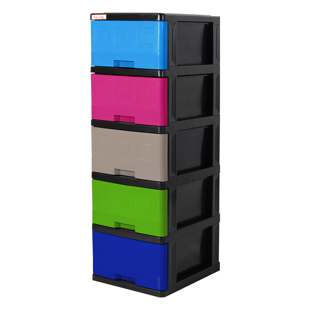 GAVETERO MED 5GAV PURA VIDA  MULTICOLOR PLASTIMAS 4000330 #KWK16 #22211 #22