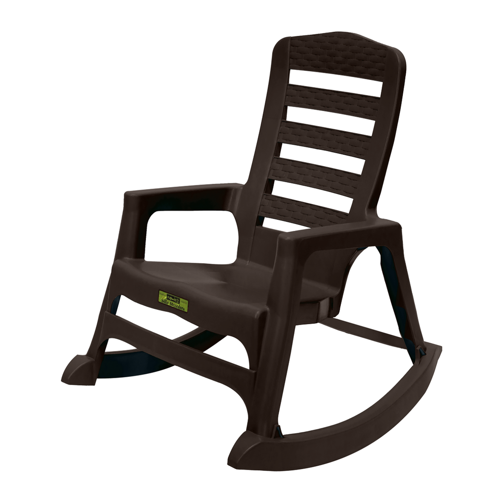 SILLA MECEDORA RATTAN CAFÉ PLASTIMAS #32253