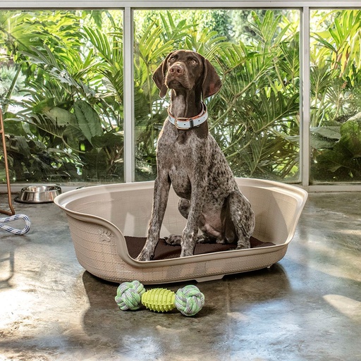 [817] CAMA PARA PERRO TAUPE #13211 RIMAX #40140