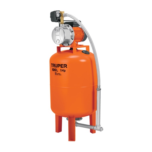 [2045] BOMBA HIDRONEUMATICA 1HP 100L HIDR-1X100 TRUPER #25302