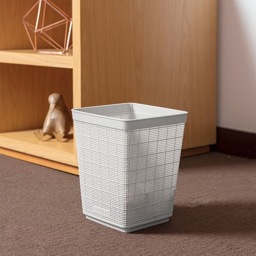 [2285] PAPELERA FIQUE 6L GRIS HIELO 12973-XP RIMAX #5009156