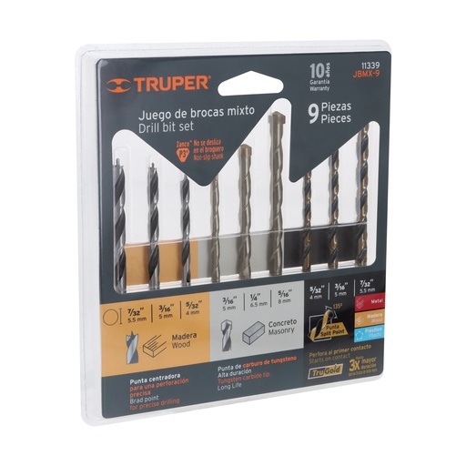 [27826] JGO. BROCAS MIXTA 9PZS JBMX-9 TRUPER  #13522