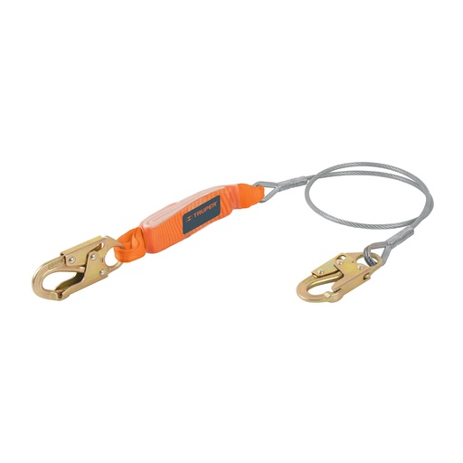 [27831] LINEA DE VIDA ACERO ANSI 1.8M CAB-5434-18-A TRUPER  #36993