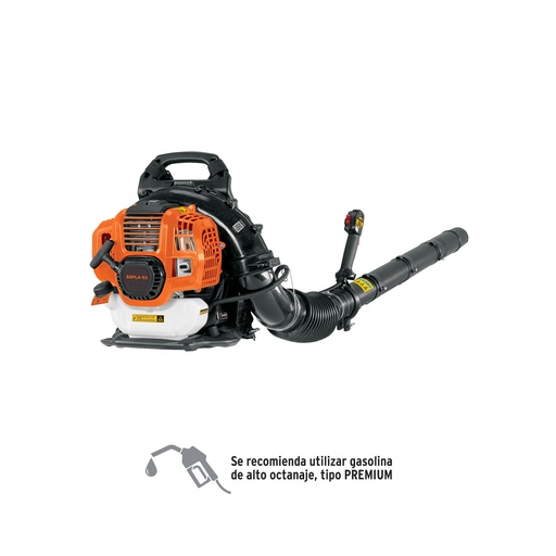 [27832] SOPLADORA GASOLI T/ MOCHILA 53CC SOPLA-53. TRUPER