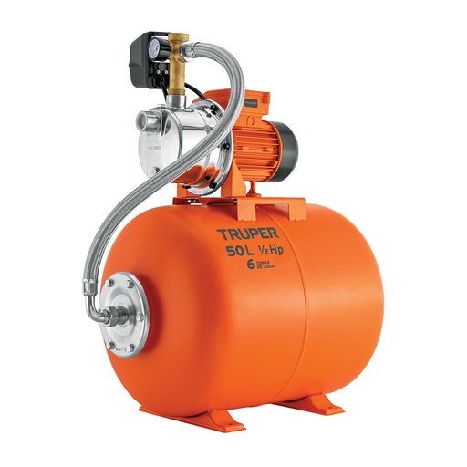 [28033] BOMBA C/TANQUE HIDRONEUMATICO HIDR-1/2X50 TRUPER #20982