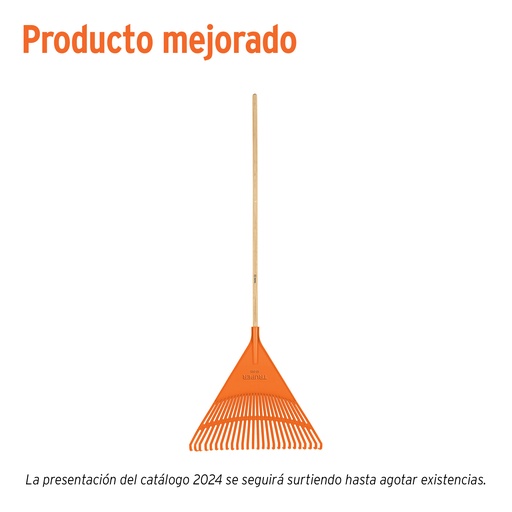 [28749] ESCOBA PLASTICA 26DIEN RIGIDO C/CABO EP-26R TRUPER