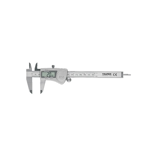[29185] CALIBRADOR DIGITAL ( 0"-6") TRUPER # CALDI-6MP #9531