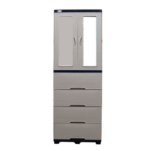 [4001] Titan Ratan Beige Con_Espejo Con_Seguro #PT10117052090